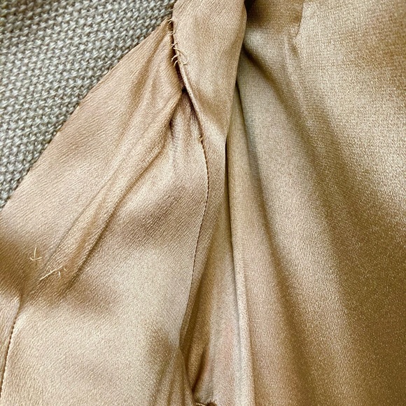 1960s vintage mink collar wool coat - Picture 7 of 7